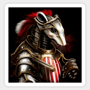 Badger Knight - Bingo Sticker